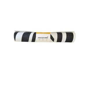 Vivitar Fitness Gym Workout Exercise Yoga Mat Coral Pink‎ Black & White
